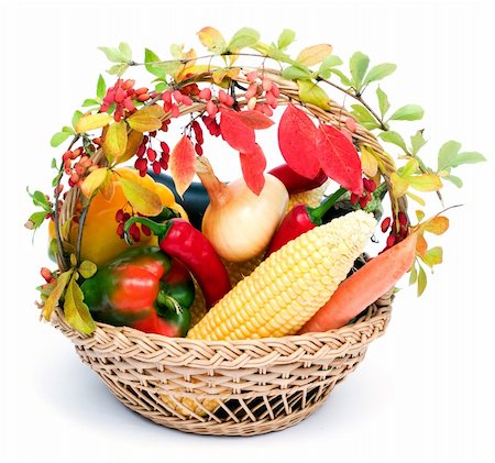 simsearch:400-03939822,k - lots of fresh and ripe vegetables in the basket Foto de stock - Super Valor sin royalties y Suscripción, Código: 400-03931518