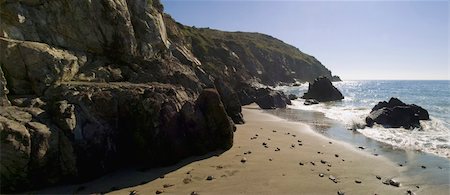 cornish coast kennack sands beach cornwall england uk Stock Photo - Budget Royalty-Free & Subscription, Code: 400-03933436