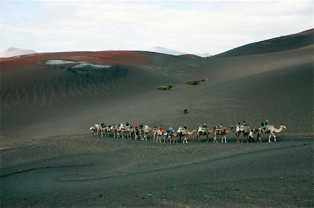 Camel ride at Timanfaya National Park, Lanzarote, Canary Islands, Spain Photographie de stock - Aubaine LD & Abonnement, Code: 400-03944131