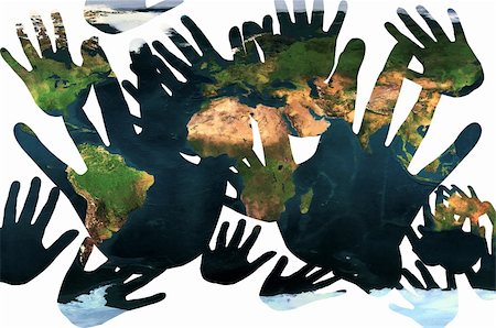 simsearch:633-03445015,k - Picture of hands that are displaying the earth Foto de stock - Super Valor sin royalties y Suscripción, Código: 400-03944403