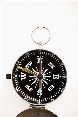 simsearch:700-00635647,k - Compass pointing north. Stock Photo - Budget Royalty-Free & Subscription, Code: 400-03944759
