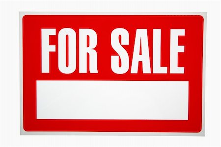 simsearch:400-03944864,k - For sale sign with blank copy space. Photographie de stock - Aubaine LD & Abonnement, Code: 400-03944857