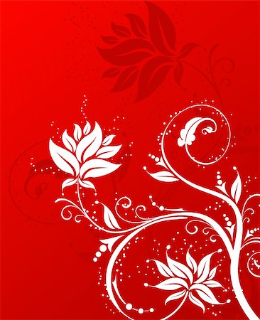 drawings of spring season - Abstract flower background, element for design, vector illustration Foto de stock - Super Valor sin royalties y Suscripción, Código: 400-03945591