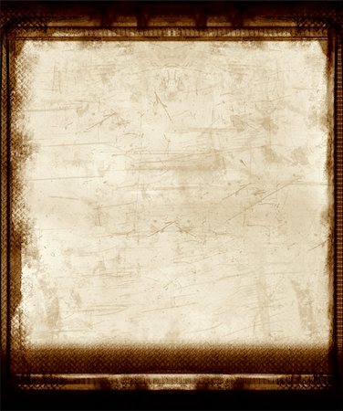 simsearch:6118-08399652,k - Computer designed highly detailed grunge border and aged textured paper background. Nice grunge element for your projects Photographie de stock - Aubaine LD & Abonnement, Code: 400-03945949