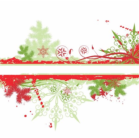 simsearch:632-05817185,k - Christmas tree, winter background, vector illustration Photographie de stock - Aubaine LD & Abonnement, Code: 400-03946250