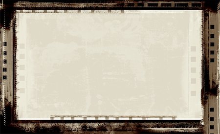 simsearch:628-01494974,k - Computer designed highly detailed grunge textured retro film frame background. Nice grunge element for your projects Stock Photo - Budget Royalty-Free & Subscription, Code: 400-03946354