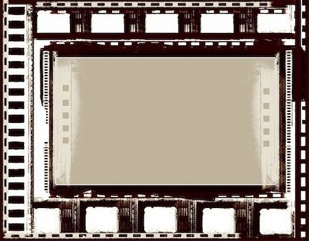 simsearch:628-01494974,k - Computer designed highly detailed grunge textured retro film frame background. Nice grunge element for your projects Stock Photo - Budget Royalty-Free & Subscription, Code: 400-03946352