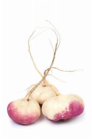 simsearch:400-03939805,k - image series of fresh vegetables on white background - turnip Photographie de stock - Aubaine LD & Abonnement, Code: 400-03946505