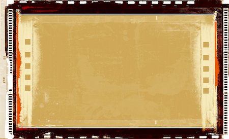 simsearch:628-01494974,k - Computer designed highly detailed grunge textured retro film frame background. Nice grunge element for your projects Stock Photo - Budget Royalty-Free & Subscription, Code: 400-03946713