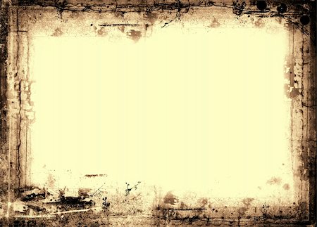 simsearch:628-01494974,k - Computer designed highly detailed  border and aged textured  background with space for your text or image. Nice grunge layer for your projects. Stock Photo - Budget Royalty-Free & Subscription, Code: 400-03946754
