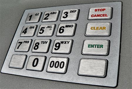 simsearch:673-02142088,k - automatic teller machine closeup shot Stock Photo - Budget Royalty-Free & Subscription, Code: 400-03947193