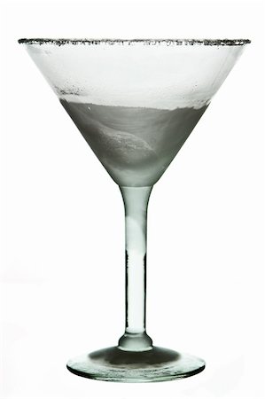 salt rim - empty martini glass Stock Photo - Budget Royalty-Free & Subscription, Code: 400-03948417