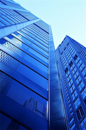 simsearch:400-04477798,k - High rise building in downtown from below Stock Photo - Budget Royalty-Free & Subscription, Code: 400-03949016