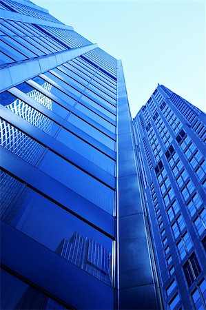 simsearch:400-03949044,k - High rise building in downtown from below Photographie de stock - Aubaine LD & Abonnement, Code: 400-03949016