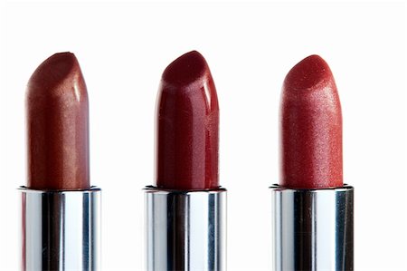 simsearch:400-03949380,k - Three Lipsticks in a row Stockbilder - Microstock & Abonnement, Bildnummer: 400-03949112