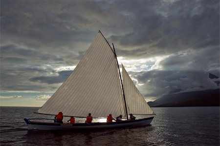 sailor (recreation, male) - Boat race in open sea Stock Photo - Budget Royalty-Free & Subscription, Code: 400-03949846