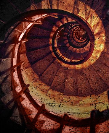 Abstract spiral grunge pattern Stock Photo - Budget Royalty-Free & Subscription, Code: 400-03940439