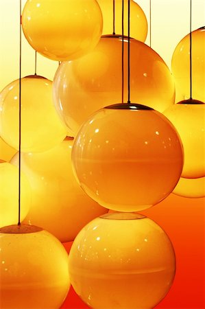 simsearch:6111-06728365,k - Abstract pattern of yellow and orange circles Stock Photo - Budget Royalty-Free & Subscription, Code: 400-03941208