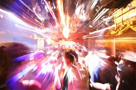 floor heat - Zoom Motion Effect at Disco Party Stock Photo - Budget Royalty-Free & Subscription, Code: 400-03942739