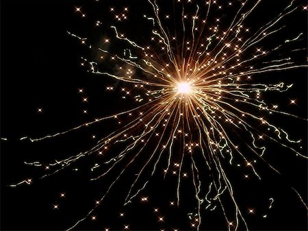 simsearch:614-01593439,k - white fireworks explosion on black sky Fotografie stock - Microstock e Abbonamento, Codice: 400-03943192
