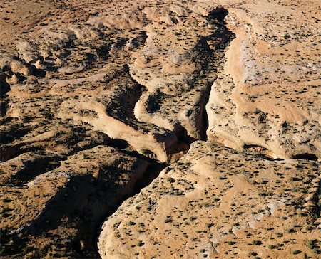 Aerial landscape of Arizona desert. Stock Photo - Budget Royalty-Free & Subscription, Code: 400-03943276