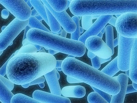 simsearch:400-04495702,k - 3d rendered close up of blue bacteria Foto de stock - Royalty-Free Super Valor e Assinatura, Número: 400-03954633