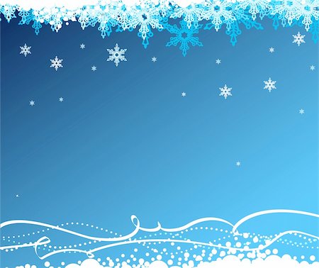 simsearch:400-03908512,k - Abstract background with snowflakes. Also available as a vector. Photographie de stock - Aubaine LD & Abonnement, Code: 400-03955800