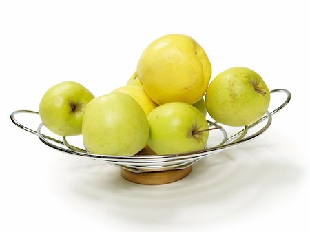 green apples and quinces Stock Photo - Budget Royalty-Free & Subscription, Code: 400-03956080