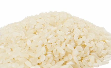 simsearch:600-02860241,k - Rice isolated on white background Stock Photo - Budget Royalty-Free & Subscription, Code: 400-03956540