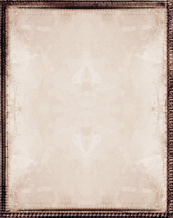 simsearch:628-01494974,k - Computer designed grunge border and aged textured paper background Stock Photo - Budget Royalty-Free & Subscription, Code: 400-03956571