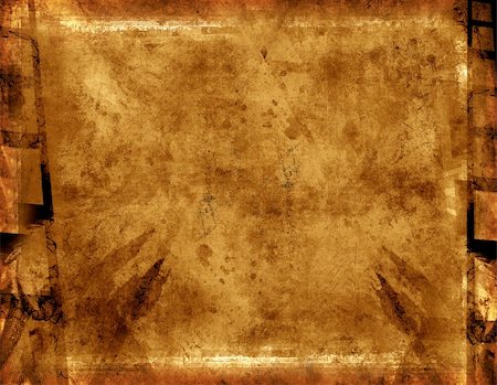 simsearch:628-01494974,k - Computer designed grunge border and aged textured paper background Stock Photo - Budget Royalty-Free & Subscription, Code: 400-03956582