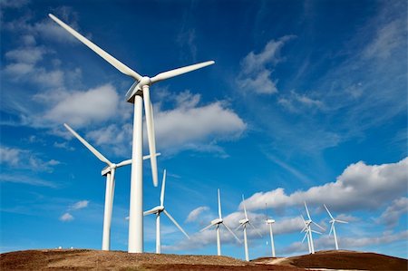 simsearch:400-03912255,k - Wind turbines farm Stock Photo - Budget Royalty-Free & Subscription, Code: 400-03957591