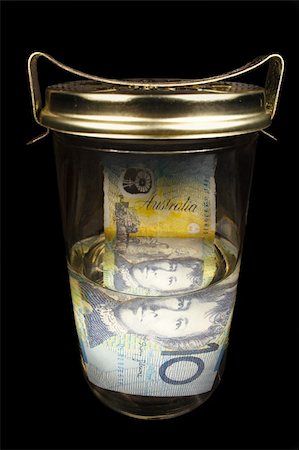 Preserving Australian money Stock Photo - Budget Royalty-Free & Subscription, Code: 400-03957766