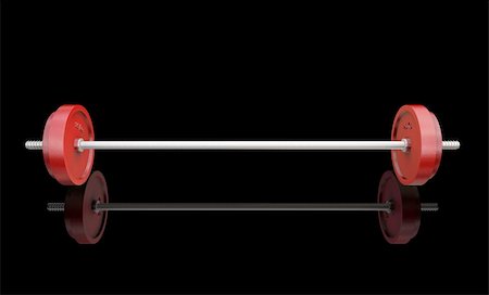 simsearch:400-04329882,k - 3D render of weightlifting weights Stock Photo - Budget Royalty-Free & Subscription, Code: 400-03957804