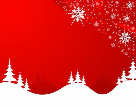 Abstract christmas background with snowflakes, element for design, vector illustration Stock Photo - Budget Royalty-Free & Subscription, Code: 400-03959834