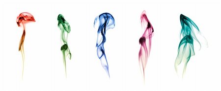 simsearch:622-06548897,k - Abstract smoke on white background Photographie de stock - Aubaine LD & Abonnement, Code: 400-03950042