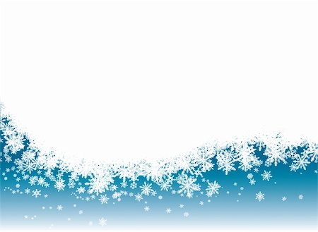 simsearch:632-05817183,k - Snow flake background in blue with room for adding your own text Photographie de stock - Aubaine LD & Abonnement, Code: 400-03950178