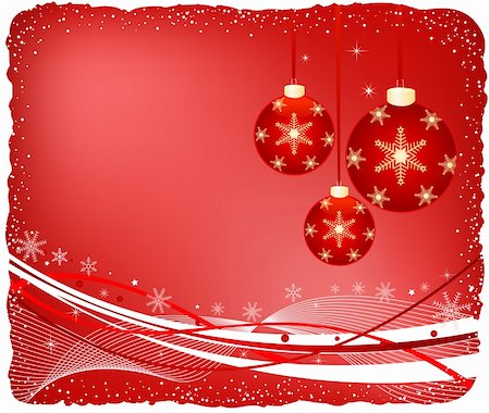 simsearch:400-03972036,k - Abstract   Christmas background - vector Photographie de stock - Aubaine LD & Abonnement, Code: 400-03950984