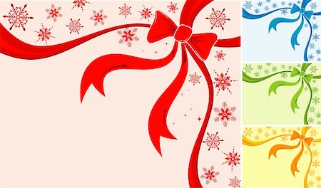 simsearch:696-03402823,k - Abstract christmas background with bow, element for design, vector illustration Foto de stock - Super Valor sin royalties y Suscripción, Código: 400-03951039