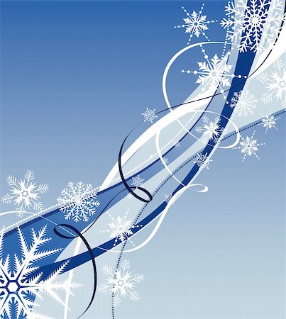 simsearch:696-03402823,k - Christmas background with snowflakes, element for design, vector illustration Foto de stock - Super Valor sin royalties y Suscripción, Código: 400-03951165