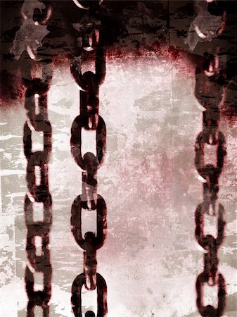 simsearch:696-03398211,k - Computer designed highly detailed  grunge textured collage, metal chains Stock Photo - Budget Royalty-Free & Subscription, Code: 400-03951509