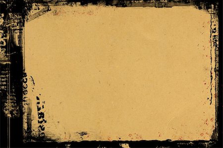 simsearch:400-05359793,k - Computer designed highly detailed grunge textured border and background with space for your text or image. Nice grunge layer for your projects. Stock Photo - Budget Royalty-Free & Subscription, Code: 400-03951518