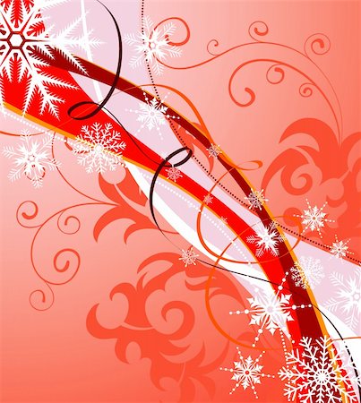 simsearch:696-03402823,k - Christmas background with snowflakes, element for design, vector illustration Foto de stock - Super Valor sin royalties y Suscripción, Código: 400-03951770