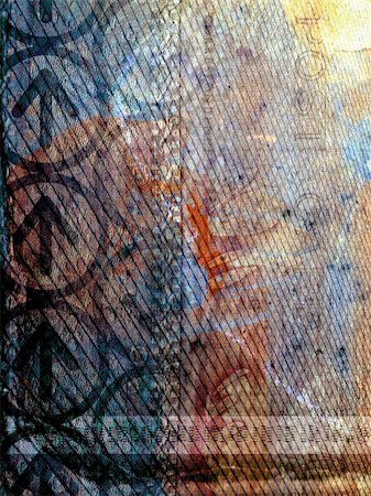 simsearch:6122-07697894,k - Abstract background and design elements over grunge texture Photographie de stock - Aubaine LD & Abonnement, Code: 400-03952093