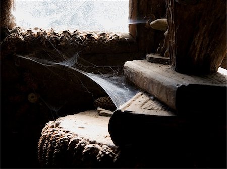 dusty book - Old Books in dust and cobwebs Stock Photo - Budget Royalty-Free & Subscription, Code: 400-03953438