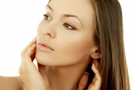scale makeup woman - Portrait of Fresh and Beautiful 20-25 years old sexy woman Stock Photo - Budget Royalty-Free & Subscription, Code: 400-03953491
