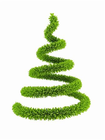 simsearch:614-06002230,k - symbolic christmas tree 3d rendering Photographie de stock - Aubaine LD & Abonnement, Code: 400-03964198