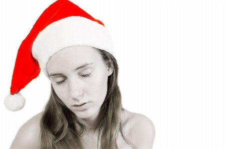 simsearch:693-07444529,k - Dreaming faerie girl in christmas mood Stock Photo - Budget Royalty-Free & Subscription, Code: 400-03964562