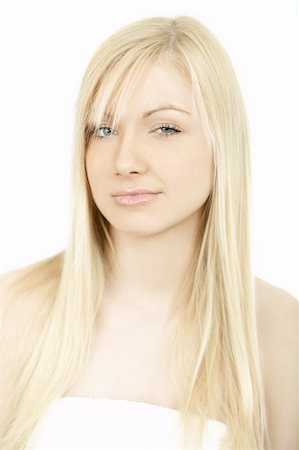 simsearch:400-05112444,k - Portrait of Fresh and Beautiful young blond woman Stock Photo - Budget Royalty-Free & Subscription, Code: 400-03964903