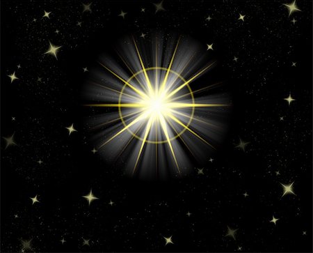simsearch:622-06398401,k - great big star flare or shining christmas star Foto de stock - Super Valor sin royalties y Suscripción, Código: 400-03965091
